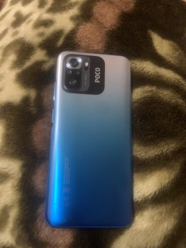 купить телефон ми в бишкеке: Poco M5s, Б/у, 128 ГБ, цвет - Голубой