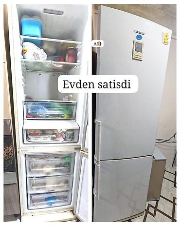 soyuducular 2ci el: Samsung soyuducu - Brend: Samsung - Tam işləkdir, evdə istifadə — 1