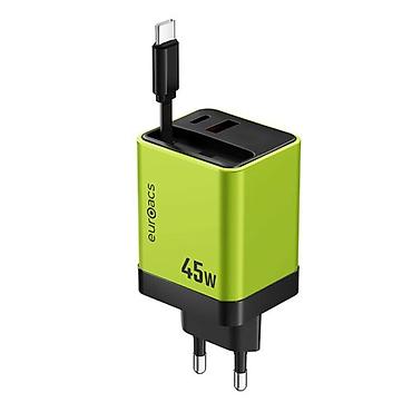 №: 5887 Məhsulun adı: Eu-mq352 ilə şarj cihazı PD 45W Eu-mq352 USB