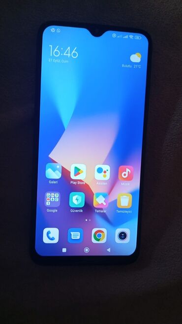 instpower pul qazanmaq: Xiaomi Redmi 9T, 128 ГБ, цвет - Черный, 
 Отпечаток пальца, Face ID