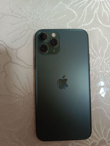 green velosiped: IPhone 11 Pro, 64 GB, Matte Midnight Green, Face ID