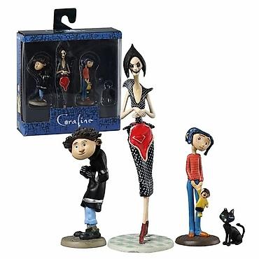 Набор коллекционных фигурок по мультфильму «Coraline» (Коралина). - В at lalafo.kg Набор коллекционных фигурок по мультфильму «Coraline» (Коралина). - В