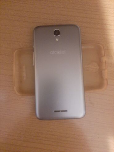 telefon satışı işlənmiş: Alcatel Pixi 4, 8 GB, rəng - Gümüşü, Sensor, İki sim kartlı, Sənədlərlə