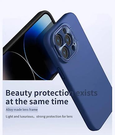 Maske i futrole za telefone: Maska Nillkin Lens Wing Magnetic za iPhone 14 Pro Max 6.7 ljubicasta — 7