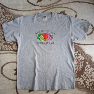 lom qizilin qiymeti: Vintage Fruit of the Loom t-shirt futbolka Ölçü - XL Qiymət - 30azn