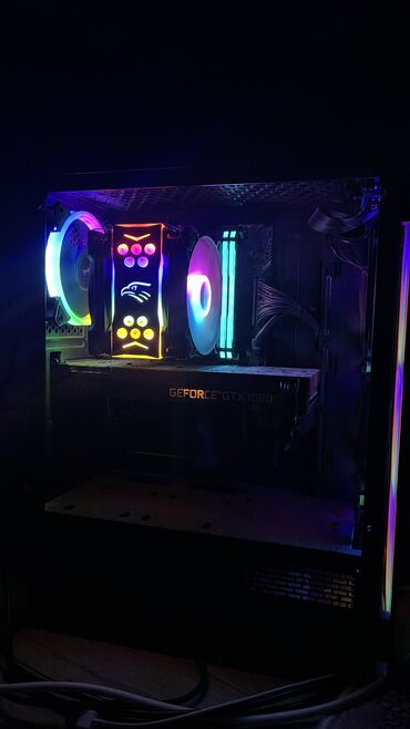 Настольные ПК и рабочие станции: Компьютер, ядер - 6, ОЗУ 16 ГБ, Игровой, Б/у, Intel Core i5, NVIDIA GeForce GTX 1080, NVMe — 2