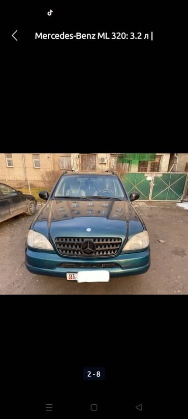 рекс короткий: Mercedes-Benz : 1998 г., 3.2 л, Автомат, Газ, Внедорожник