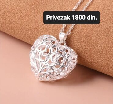 pidzama iz jednog dela: Pendant necklace, Material: Silver