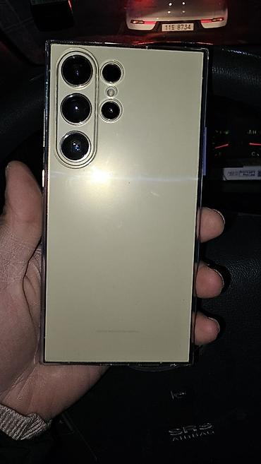 Samsung: Samsung Galaxy S24 Ultra, Б/у, 512 ГБ, цвет - Бежевый, 2 SIM at lalafo.kg — 1 Samsung: Samsung Galaxy S24 Ultra, Б/у, 512 ГБ, цвет - Бежевый, 2 SIM — 1