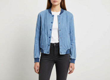 куртка жіноча: Stradivarius, Kurtka jeansowa damska, rozmiar S