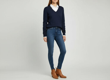Swetry: Sweter damski, rozmiar L
