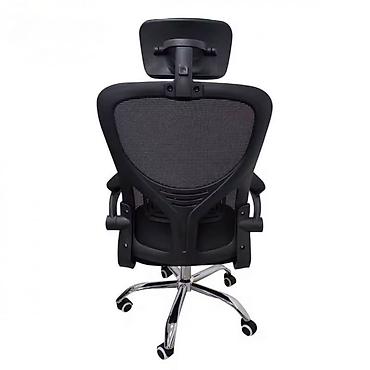 Ofis və oyun kresloları: Yeni, Təkərli, Qolları tənzimlənir, Parça — 3