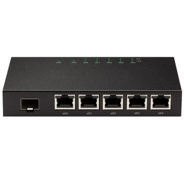 ruter za opticki internet: Brand: Ubiquiti Model: EdgeRouter X SFP – (5) GbE RJ45 portova sa 24V