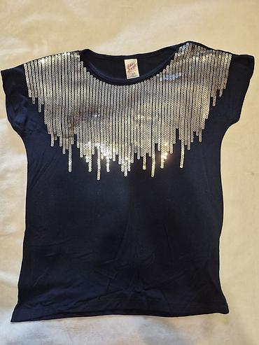 Uşaq dünyası: Qız uşaqları üçün iki hissəli dəst – köynək və leggins - Rəng: tünd — 3