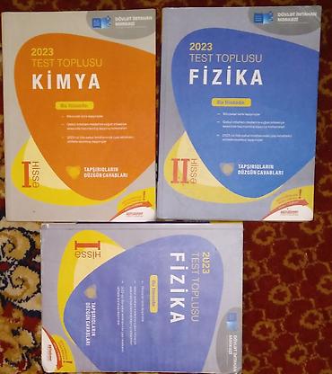 Testlər: Məhsul: DİM “Test Toplusu 2023” kitabları - Fənlər: Fizika (I hissə — 1