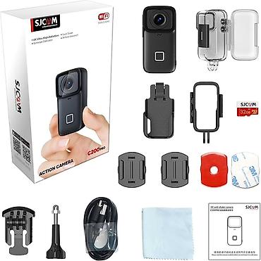 go pro camera: SJCAM C200 Pro Action Camera – 4K Ultra HD, Wi‑Fi, Gyro Stabilizasiya — 1