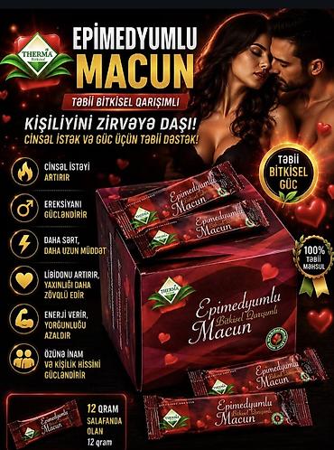 Therma Bitkiləri – Epimedyumlu Macun (Bitkisel Qarışıqlı) Məhsul at lalafo.az Therma Bitkiləri – Epimedyumlu Macun (Bitkisel Qarışıqlı) Məhsul