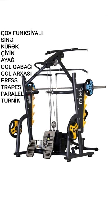 - Azərbaycan: Fitline Cox funksiyalı trenajor. Yenidir. Hem EV üçün həm ZAL üçün