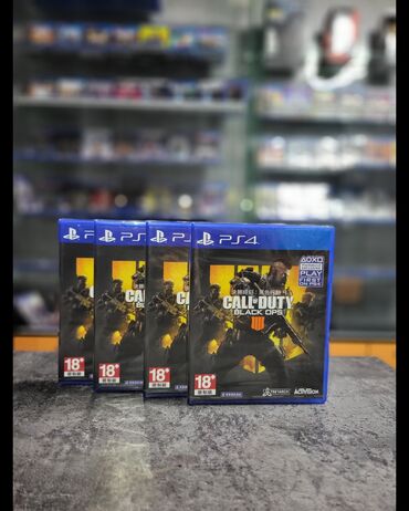 игры на плейстейшн 4: Новые запечатанные диски В наличии Call of duty black OPS4 На