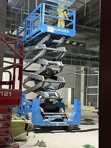 уаз самосвал: Самоходный ножничный подъёмник Aurora HI12S4 - Тип: рабочая платформа — 1
