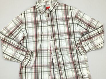 Shirts: Shirt 11 years, condition - Good, pattern - Cell, color - Multicolored