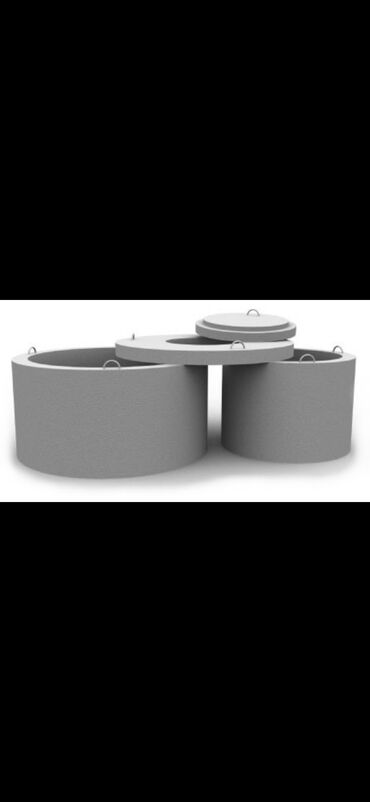 Железобетонные (ЖБИ) кольца для септика: Железобетонное (ЖБИ) кольцо для септика Размер: 150 x 90 x 8 см, Платная установка, В розницу — 1