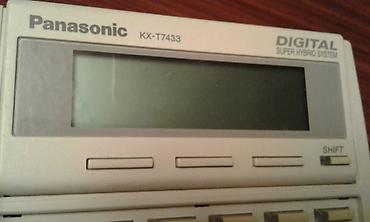 reqemsal aparat: Stasionar telefon Panasonic, Simli, İşlənmiş — 2