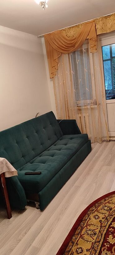 мебель байке: Диван-кровать, цвет - Зеленый, Б/у