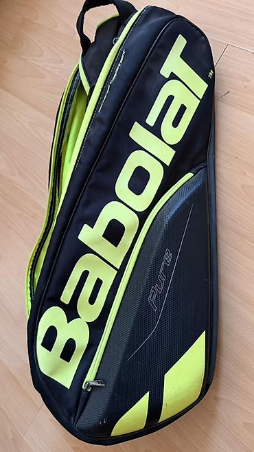 сумка 3 в 1: Теннисная сумка-рюкзак Babolat Pure Почти не пользовались. Состояние — 1