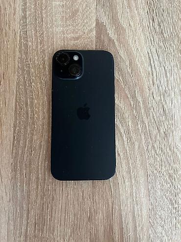 Apple iPhone: IPhone 15, Б/у, 128 ГБ, Черный, Кабель, 88 % — 1