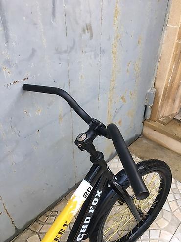 BMX velosipedlər: BMX tipli velosiped - Çərçivə: Qarşısı-qara, arxası-sarı rəngli — 9