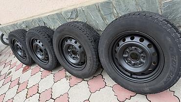 Колеса в сборе 185 / 70 / R 14, Зима, Б/у, Комплект, Легковые, Железные, отверстий - 5