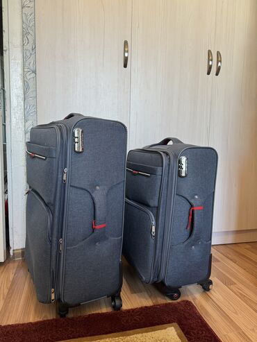 чемоданы сумки: Продаю чемоданы. В отличном качестве почти новые. Цена за 2 чемодана