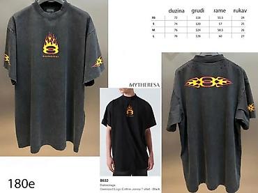 Majice: Men's T-shirt Balenciaga, bоја - Crna — 14