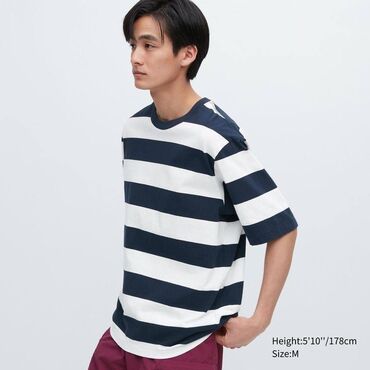 футболка uniqlo: Футболка L (EU 40), цвет - Бежевый