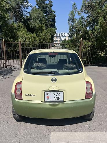 марч: Nissan March: 2004 г., 1.2 л, Автомат, Газ, Хэтчбэк — 4