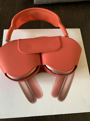 Аудиотехника: Apple AirPods Max, цвет Pink (розовый). Отличное состояние. Одна — 1