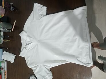 мужские рубашки с высоким воротником: Эркектердин көйнөгү, M (EU 38), Uniqlo, Жаңы, түсү - Ак, Өзү алып кетүү