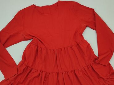 długa czerwona sukienki: Sukienka, S, stan - Bardzo dobry