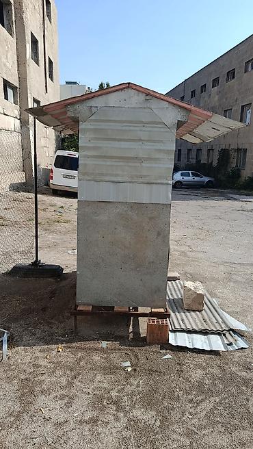 koşka: Metaldan yığma kiçik anbar/boks - Konstruksiya: metal karkas üzərində — 4