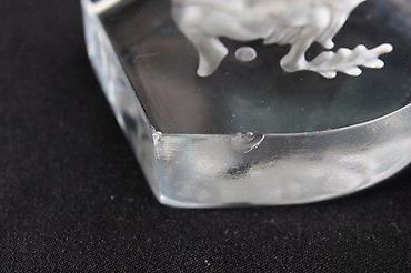 Figure: STARA FIGURA DEVOJKE, LIVENO PESKARENO STAKLO, RETKO | Stara figura — 7