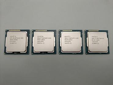 Processorlar (CPU) İntel G640 - 1155 G2030 - 1155 G3258 - 1150 i34130