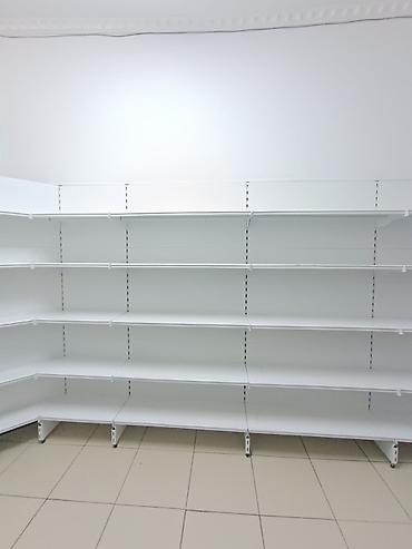 Стеллажи: Торговый стеллаж пристенный, модульная система - Тип: металлический — 2