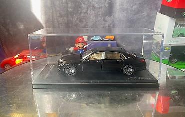 Avtomobil modelləri: Коллекционная модель Mercedes-Maybach S-class X222 obsidian black 2019 — 7