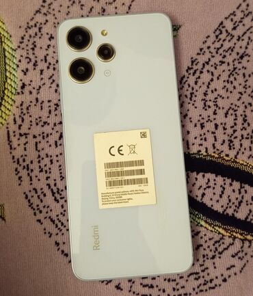 чехол для xiaomi: Xiaomi Redmi 12, 128 GB, rəng - Ağ, 
 Zəmanət