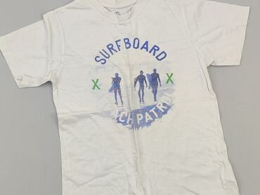 sukienki letnie biała: T-shirt, 10 years, 134-140 cm, condition - Good