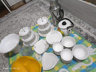 Наборы посуды: Срочно идиш аяктар сатылат бу бирок состояние абдан жакшы ! Термос — 9