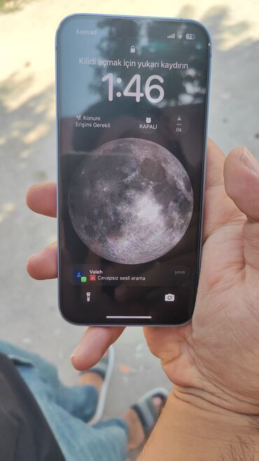 Apple iPhone: IPhone 14, Göy, Face ID