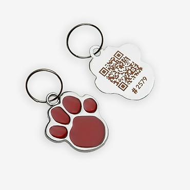 кошка 303: Адресники нового поколения для кошек и собак с qr-кодом Размер: ? 3,2 — 3
