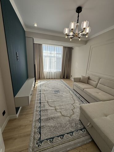 продажа квартир 1 комнатная: 1 бөлмө, 42 кв. м, Элитка, 12 кабат, Дизайнердик ремонт